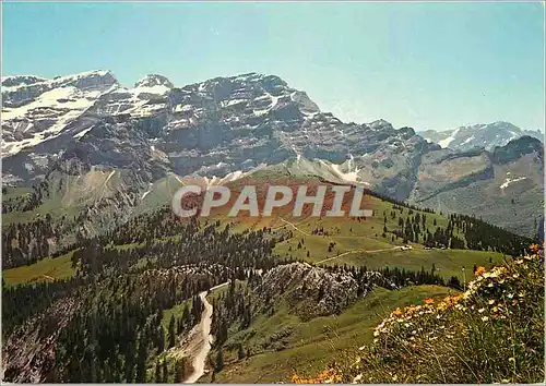 Cartes postales moderne Col de la Croix vue sur les Diablerets