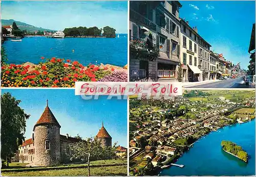 Cartes postales moderne Souvenir de Rolle La Grand Rue