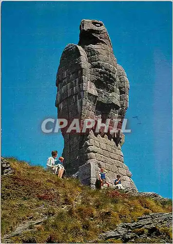 Cartes postales moderne Der Adler auf dem Simplonpass Denkmal an Grenzwacht