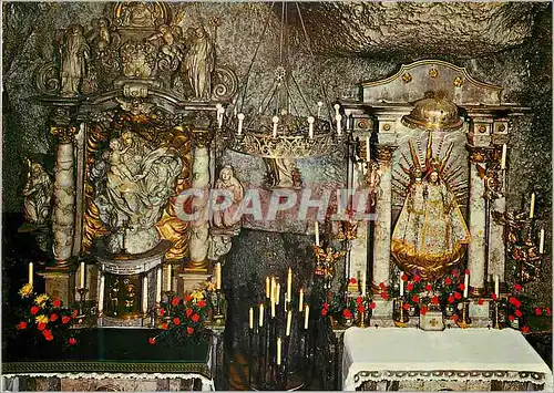 Moderne Karte Mariastein Schweiz Auf dem Altar rechts das Gnadenbild