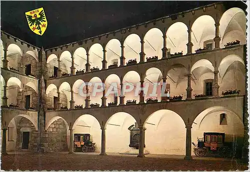 Cartes postales moderne Brigue Cour du Chateau de Stockelpes
