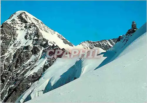 Cartes postales moderne Jungfraujoch Sphinx Pavillon Monch