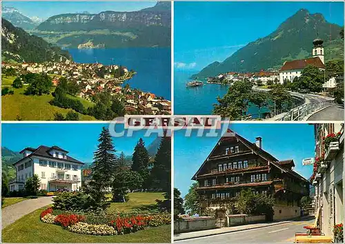 Moderne Karte Schweiz Gersau