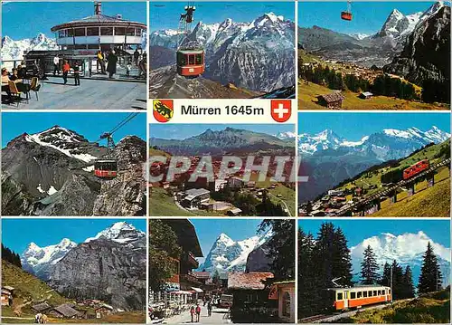 Cartes postales moderne Piz Gloria Schilthornbahn Murren
