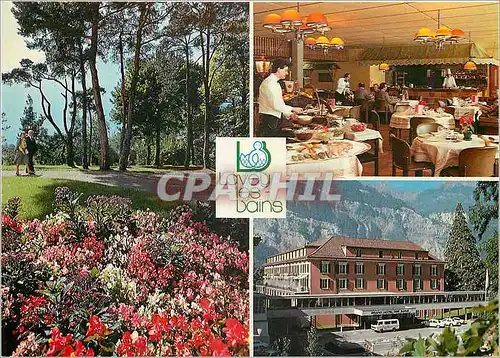Cartes postales moderne Grand Hotel des Bains Lavey les Bains Parc Restaurant Gril