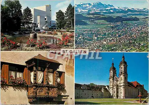 Cartes postales moderne St Gallen