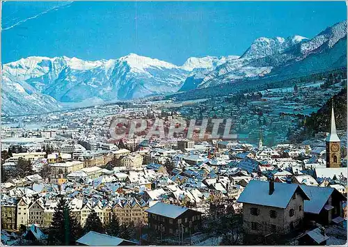 Cartes postales moderne Chur gegen das Rheintal