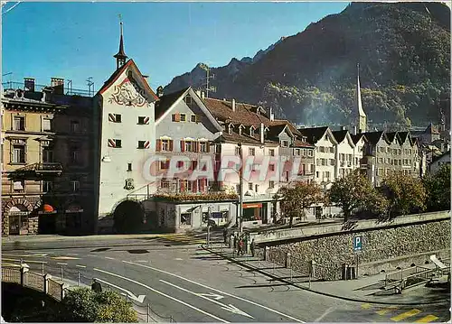 Moderne Karte Chur das Obertor