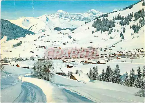 Cartes postales moderne Rougement Vue generale