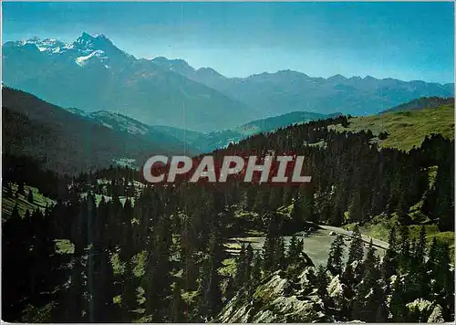 Cartes postales moderne Au Sommet du Col de la Croix entre Villars et les Diabelerets