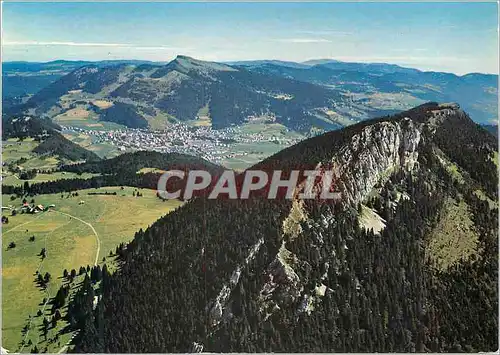 Cartes postales moderne Lumieres et couleurs sur le Jura Sommet des Aig de Baulmes La Gittaz Ste Croix et le Massif du C