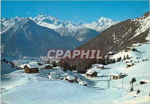 Cartes postales moderne Reideralp Wallis Alphubel Dom Matterhorn Weisshorn