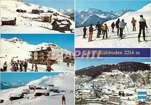 Cartes postales moderne Switzerland Flesch Kuhboden Wallis