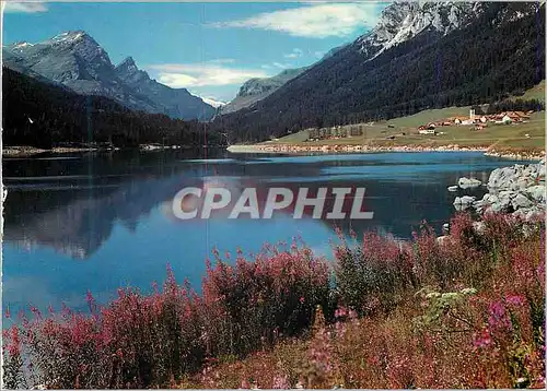 Cartes postales moderne Dei San Bernardino Strasse bei Sufers Gr mit Gugernull und Einshorn