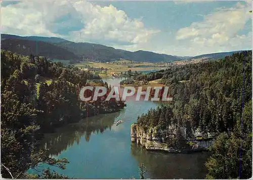 Cartes postales moderne Lumieres et couleurs sur le Doubs