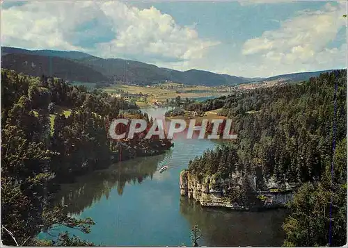 Moderne Karte Lumieres et couleurs sur le Doubs