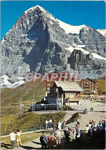 Cartes postales moderne Suisse Kleine Scheidegg Nordwand des Eiger