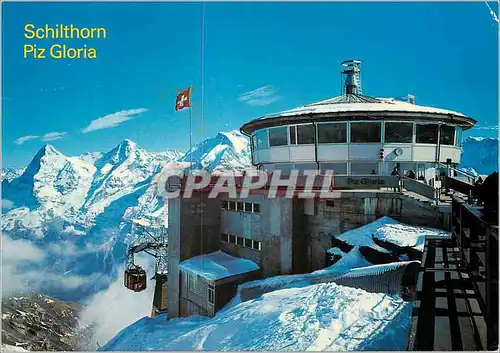 Cartes postales Schilthorn Piz Gloria Eiger Monch und Jungfrau