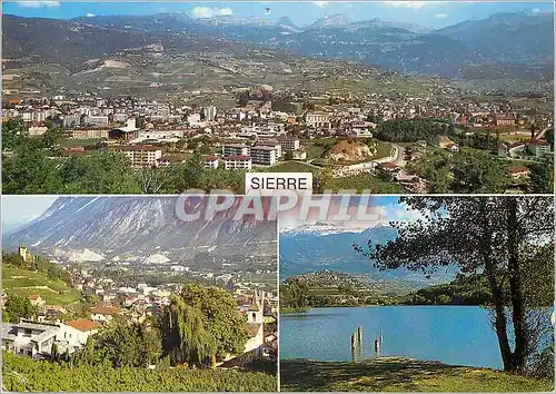 Cartes postales La Ville de Sierre en Valais