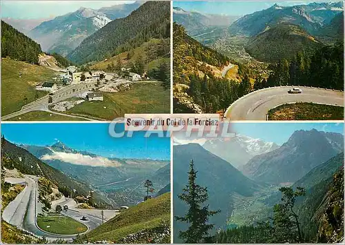 Cartes postales Souvenir du Col de la Forclaz