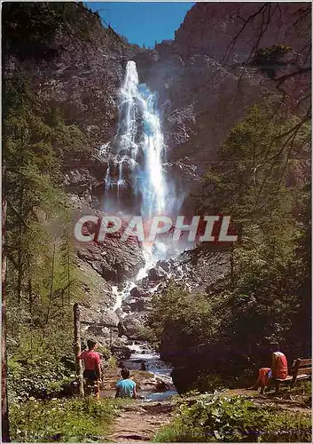 Moderne Karte Unterer Engstlig-Wasserfall bei Adelboden