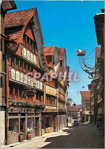 Cartes postales moderne Hauptgasse in Appenzell
