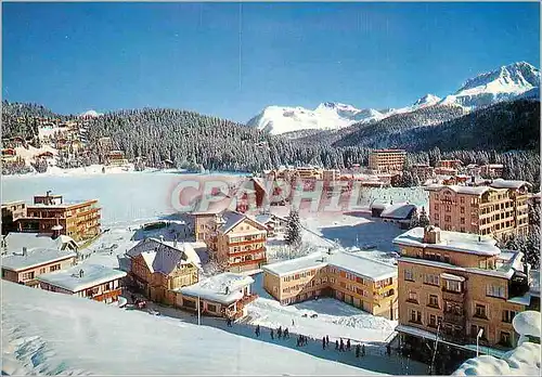 Moderne Karte Obersee Arosa