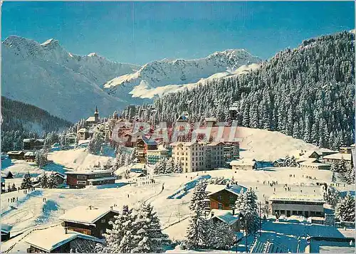 Cartes postales moderne Dorf mit Ubungsfeld