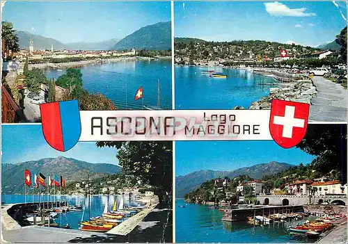 Cartes postales moderne Vues de la ville Ascona