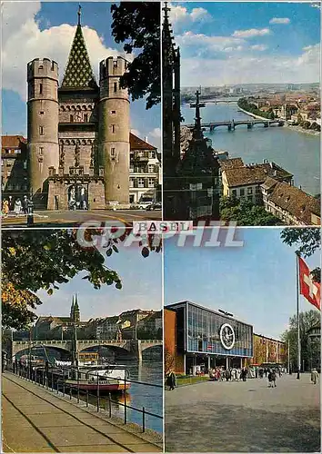 Cartes postales moderne Greetings from Basel