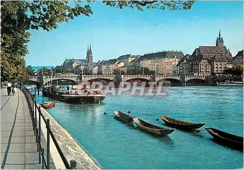 Cartes postales moderne Le Pont du Milieu sur le Rhin