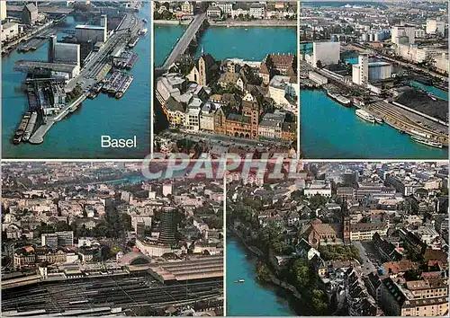 Cartes postales moderne Drellanderecke Marktplatz Rheinhafen Bahnhofgebiet Munster