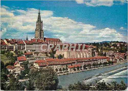 Cartes postales moderne Berne Cathedrale