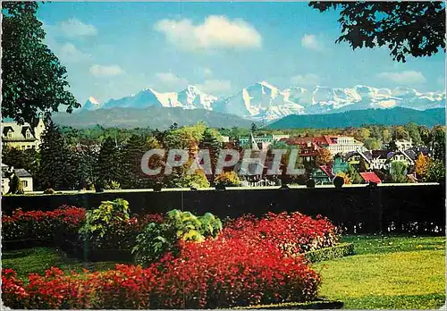 Cartes postales moderne Berne et les Alpes