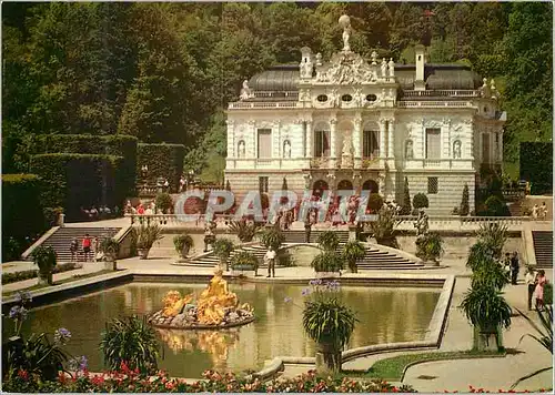 Moderne Karte Royal castle Linderhof