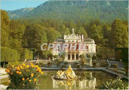 Moderne Karte Royal castle Linderhof