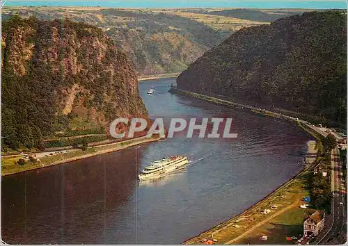 Cartes postales moderne The rocky Rhine Valley & Loreley