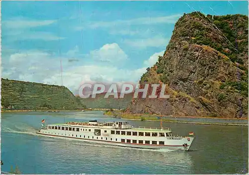 Cartes postales moderne Der Rhein Bateau