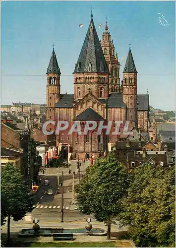 Moderne Karte Landeshaupt-und Universitatsstadt