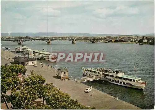 Cartes postales moderne Landeshaupt-und Universitatsstadt Bateau