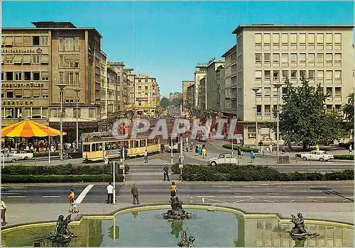 Moderne Karte Blick aut die Planken