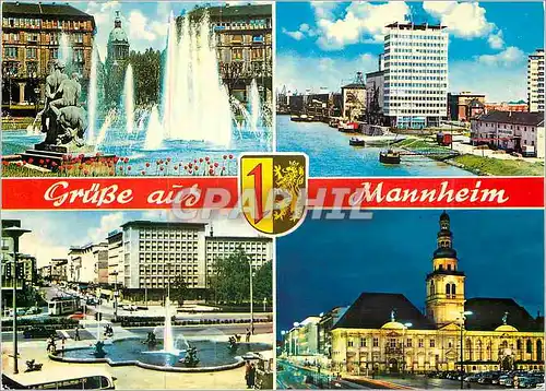 Cartes postales moderne Mannheim