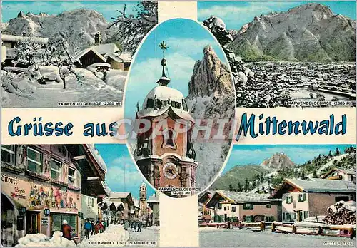 Cartes postales moderne Mittenwald