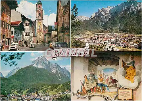 Cartes postales moderne Mittenwald