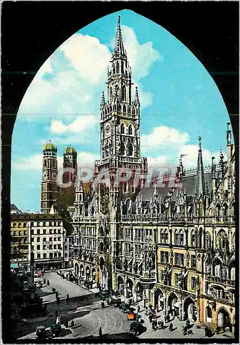 Cartes postales moderne Hotel-de-Ville et l'eglise de Notre Dame