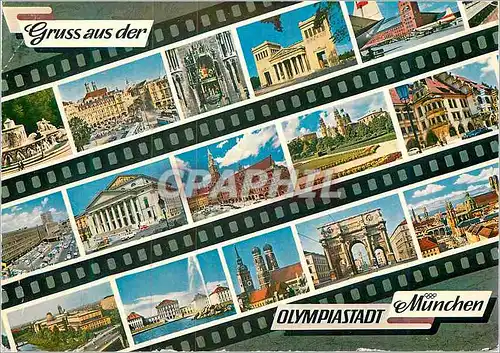 Cartes postales moderne Munchen Olympiastadt