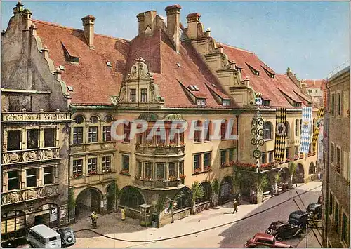 Moderne Karte Hofbrauhaus Munchen