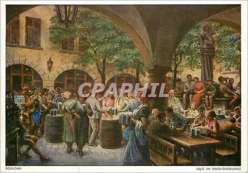 Cartes postales moderne Bildkusnstverlag August Lengauer Munchen Biere Beer