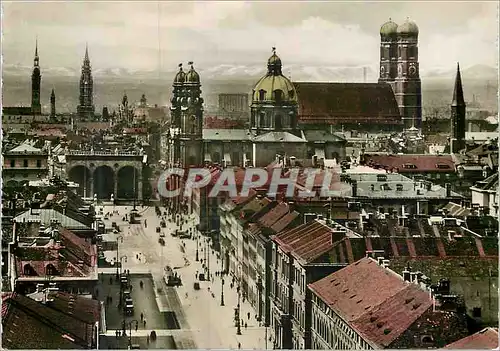 Cartes postales moderne L'eglise de Theatiner et la Cathedrale