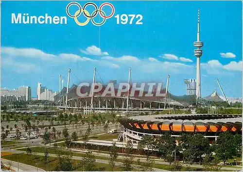Moderne Karte Olympiqueterrain Jeux Olympiques